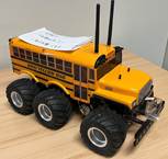 模倣学習による屋外環境での自律走行ロボット